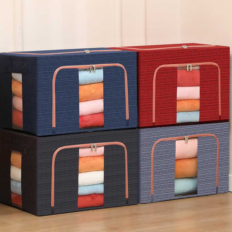 带窗户的折叠式阳离子钢储物盒