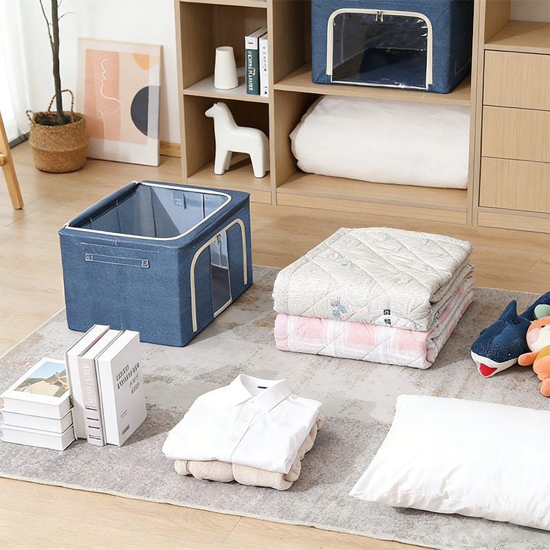 可折叠牛津布储物盒,适用于家庭